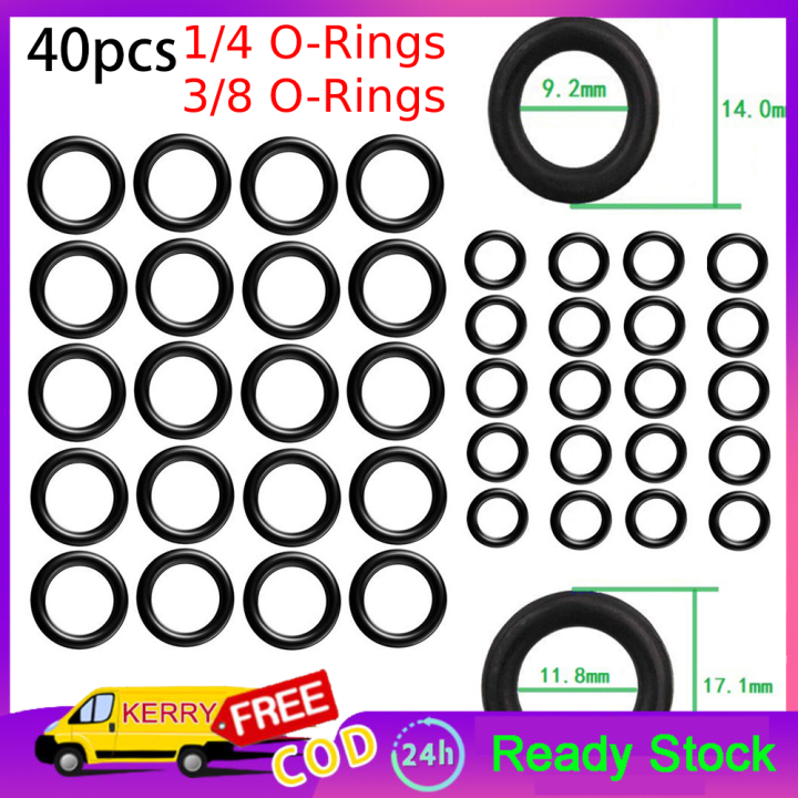 40x High Pressure Washer Oring 1/4 M22 3/8 Quick Connect Seal Rings