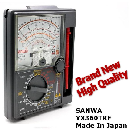 Sanwa YX360TRF Analog Multi-Tester Multi-Meter Made in JAPAN Analogue