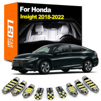 Zoomsee 11Pcs หลอดไฟสำหรับ Honda New Insight 2018 2019 2020 2021 2022รถในร่มโดมอ่าน Trunk Canbus ภายใน LED Light Kit