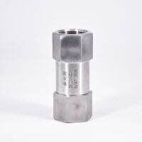 1/8" 1/4" 3/8" 1/2" 3/4" 1" BSP Female One Way Check Valve Non-return Inline 304 316 Stainless Steel Clamps