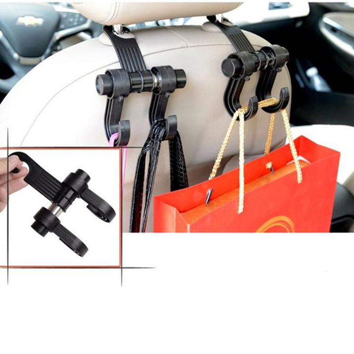 shelleys-คลิปตะขอยึดที่แขวนพนักพิงเบาะนั่งรถยนต์ด้านหลังในรถยนต์สำหรับกระเป๋าเงินร้านขายของชำ