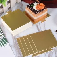 【hot】 Board Base Thin Gold Mousse Fondantdrum Foil Rectangular Cardboard Wedding Boards Paper Birthday Serving Bases 1