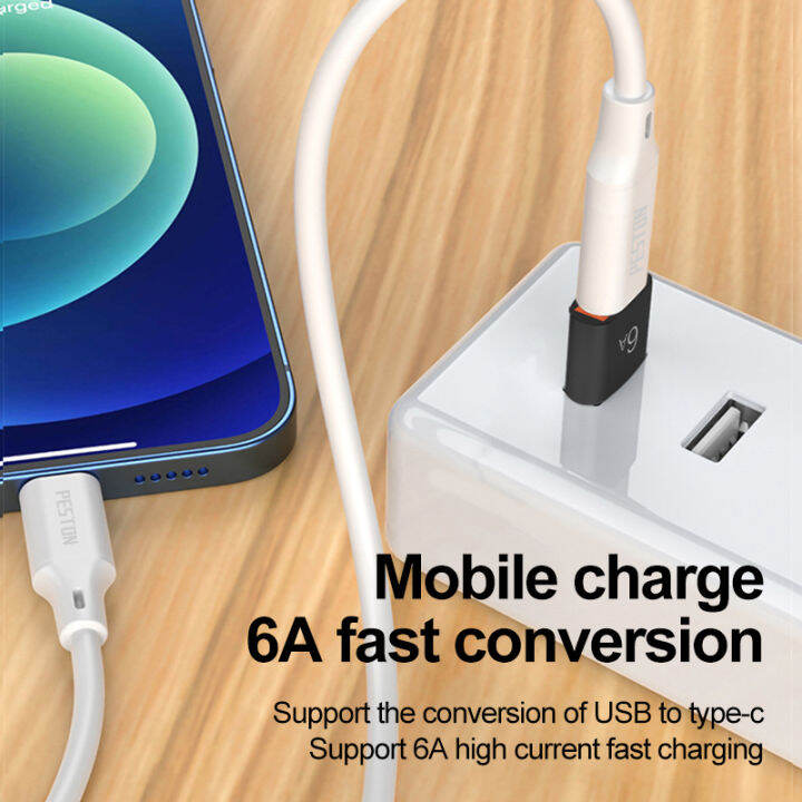 6a-usb-เป็น-type-c-อะแดปเตอร์-otg-usb-c-ตัวผู้ไปยัง-type-c-ตัวเมียที่ชาร์จแปลงสำหรับ-macbook-อะแดปเตอร์ถ่ายโอนข้อมูล-samsung