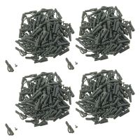 【Ready Stock&amp;COD】200x Fishing Terminal Tackle Safety Lead Clips with Pins Tail Rubber Tubes Carp Fishing Tackle Tools