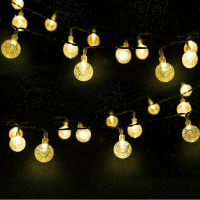 Solar Powered 30 LED String Light Garden Path Yard Decor Lamp Outdoor Waterproof