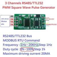 3Ch 1Hz-20Hz ความถี่ในการทำงานปรับได้ Pwm สแควร์เวฟพัลซ์เจลเนอร์เรเตอร์ Uart Rs485 Rs232บัส Modbus Rtu