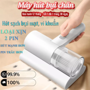 Máy hút bụi giường nệm mini cầm tay gia đình không dây DUSTSUCTION diệt