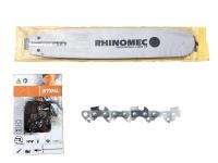 ชุด (( บาร์ RHINOMEC 11.5 นิ้ว 29 cm )) + (( โซ่ STIHL 23 ฟัน หนา 3623 ))