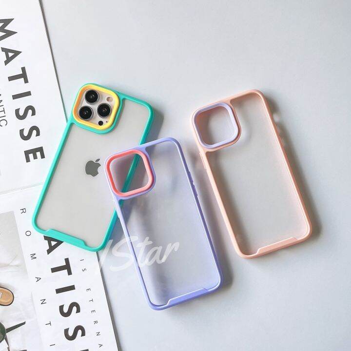 case-silicone-ไอโฟน-เคสโทรศัพท์ไอโฟน-ขอบสี-ขอบกล้องถอดได้-น้ำหนักเบา-เคสกันรอยขีดข่วน-ไอโฟน-13promax-13pro-13-12promax-12pro-12-11promax-11-xsmax-xs-x-7plus-8plus-7-8