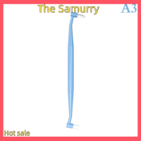 Samurry ✨Hot Sale✨ Car หัวแปรงเดี่ยวแบบแบนสำหรับจัดฟันทรงลูกหนูแปรงสีฟันขนนุ่มสำหรับทำความสะอาดฟันขาว