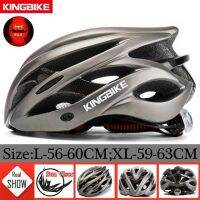 KINGBIKE Cycling Helmets casco ciclismo Ultra-light Breathable with Back Warn Light Superlight 21 Vents MTB Road Bicycle Helmet