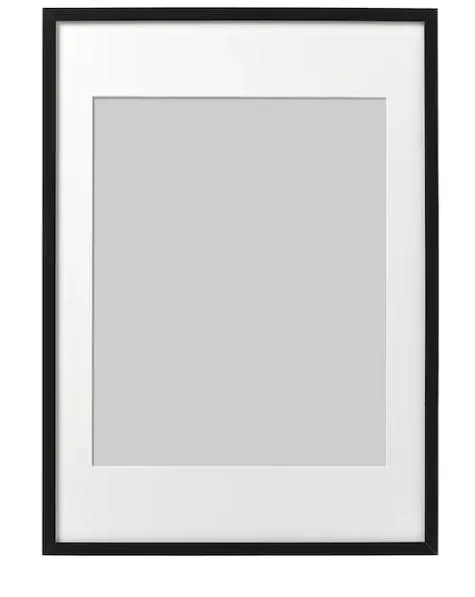 Ribba Frame Photo Frame r 50x70 Cm X 27 Inches White Black Lazada