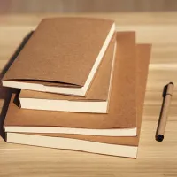 32K Retro Craft Paper Blank Sketchbook Notebook Journal Cute Paper Weekly Planner Accessories Stationery Diary 01604