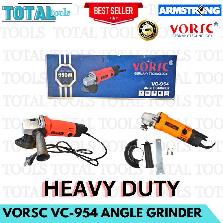 Total Tools Hardware VORSC VC954 ANGLE GRINDER Lazada PH