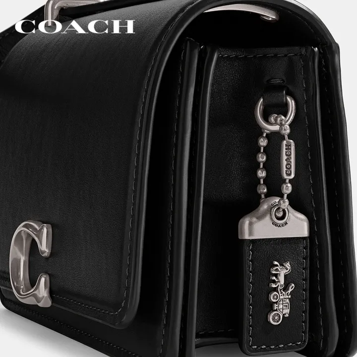 coach-กระเป๋าสะพายข้างผู้หญิงรุ่น-bandit-crossbody-สีดำ-cd724-lhblk