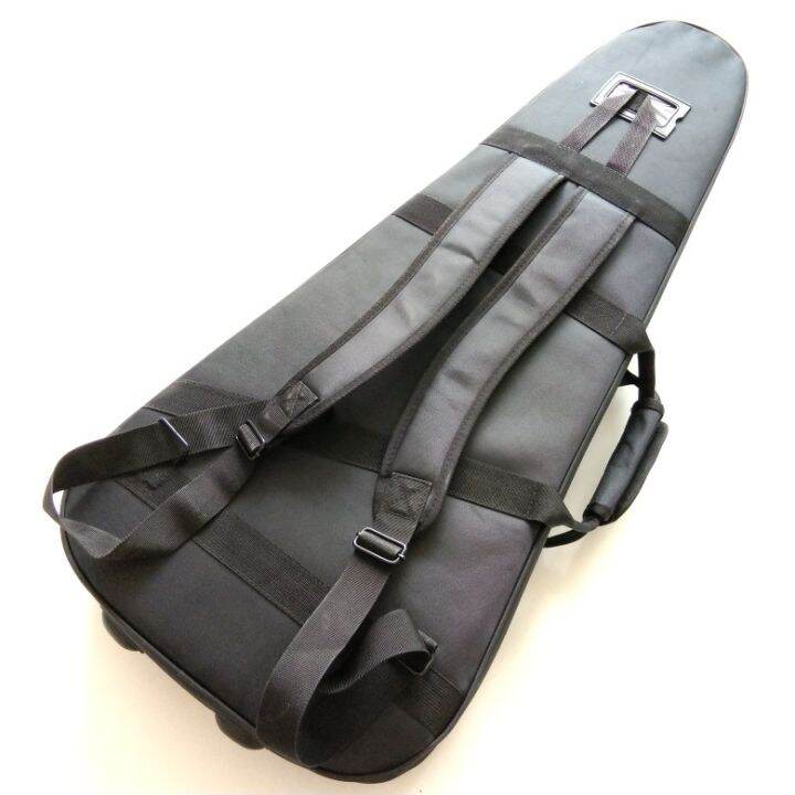 Black/gray headless electric guitar bag headless electric guitar bag