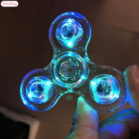 Sunsing ไฟ LED Fidget Spinners เครื่องบรรเทาความเครียดของขวัญของเล่นมือถือประสาทสัมผัสสำหรับเด็กชายและเด็กหญิง