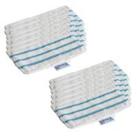 12Pcs Mop Pads for Black &amp; Decker Steam Mop FSM1610 FSM1630 Washable and Reusable Replacement Mopping Cloth