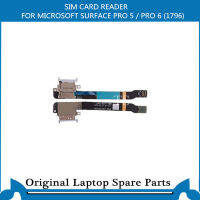 Original SIM CARD READER สำหรับ SURFACE PRO 5 Pro 6 (1796) ช่องเสียบการ์ด SD Flex Cable M1003742-002