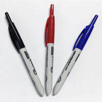 12ชิ้น Sharpie Retractable Push Auto Marker Slim ไม่มีเครื่องหมาย32701อุปกรณ์ศิลปะเครื่องเขียนอุปกรณ์การเรียน