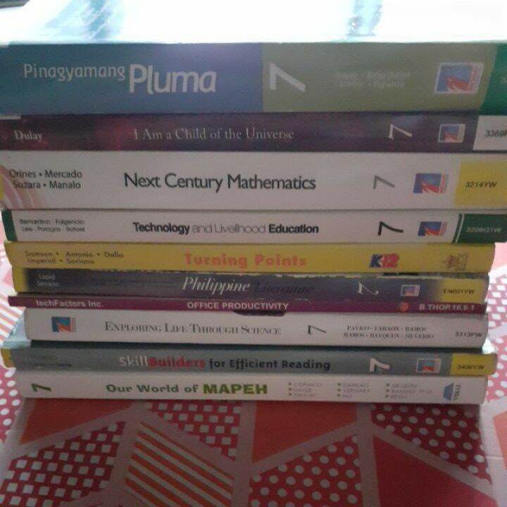 【libro】 Grade 7 books used/second hand/2nd hand | Lazada PH