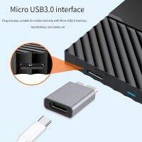 USB C ถึง Micro B USB3.0 อะแดปเตอร์ประเภท C หญิง Micro B ชาย FAST CHARGE USB Micro 3.0 ประเภท C Super Speed สำหรับ hdD-EDCNM SHOP