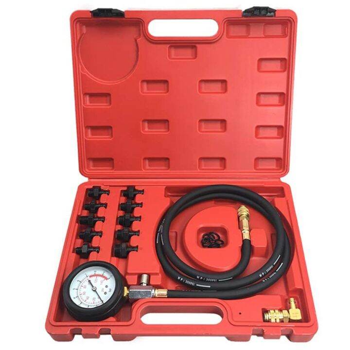 1 Set Car Engine Automotive Pressure Gauge Test Detector Kit Tester Low