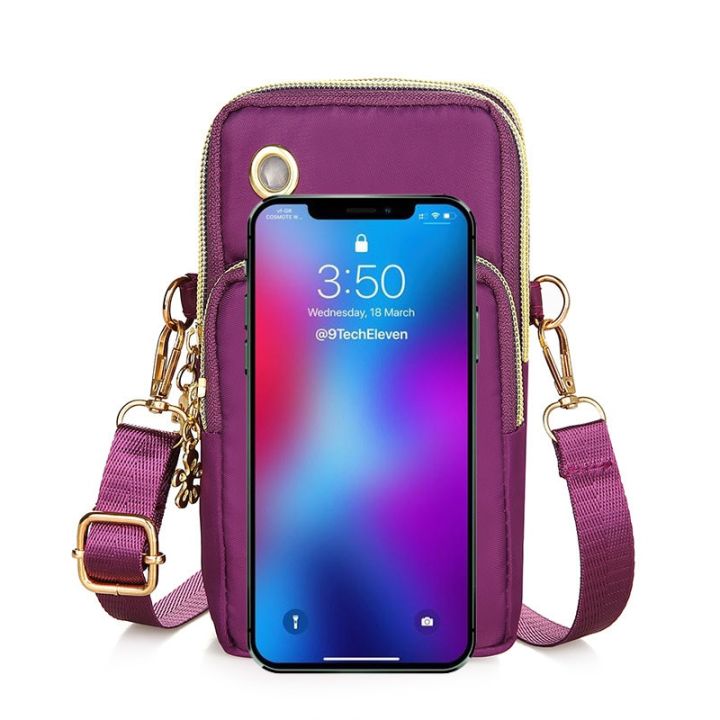 new-balloon-mobile-phone-crossbody-bags-for-women-fashion-women-shoulder-bag-cell-phone-pouch-with-headphone-plug-3-layer-wallet