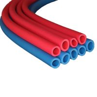 ✽✉ 1.8M Sponge Pipe Foam rubber tube waterproof Air conditioning Pipeline Holder Thermal Insulation Tubular Protective sleeve cover