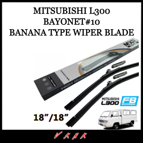 Mitsubishi L300 10 MXR Wiper Advance Hybrid All Weather 2pcs