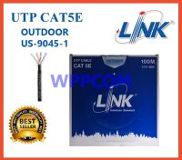 สาย LAN UTP Cable CAT5E LINK รุ่น US-9045-1 OUTDOOR 100M