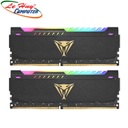 Ram máy tính PATRIOT Viper Steel RGB 32GB 2x16GB DDR4 3200Mhz