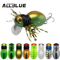 ALLBLUE FATSO SPIDER Topwater Shallow Crankbait 41MM 6.2G Rolling Insect Fishing Lure Wobbler Bait Freshwater Bass Pike Tackle