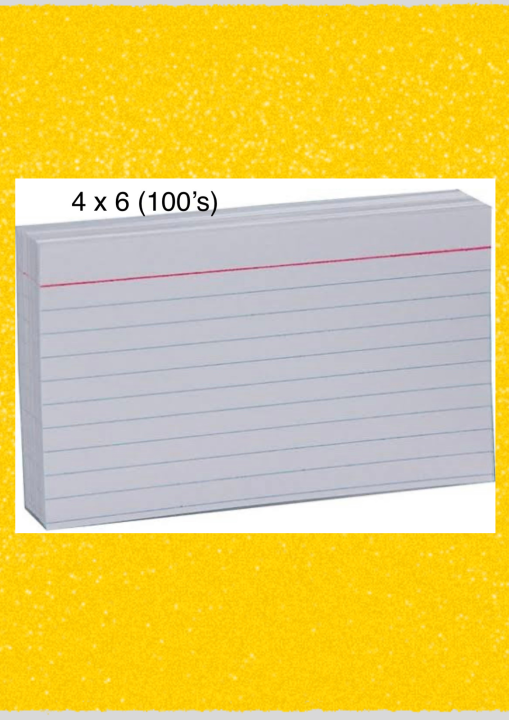 Index card 4 x 6 100pcs white lazada ph