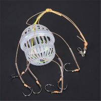 Outdoor [hot]1pcs Cage Basket Tackle Tool Carp Pesca Hook Set Fishhook Fishing Anzol Accessories Holder Explosion Feeder