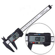 Xi yang Jing Thước Cặp Điện Tử Kỹ Thuật Số Bằng Sợi Carbon Có Màn Hình LCD