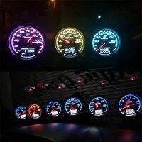 Greddi Boost Gauge Water Temp 7 Warna LCD Display Turbo Oil Pressure RPM Tachometer Racing Meter 62Mm 2.5 Inci Dengan Sensor