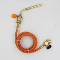 【Welding Torch】Gas Ignition Plumbing Turbo Torch With Hose Solder Propane Welding Air Conditioner Accessories