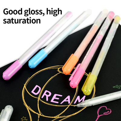 1ชิ้น0.8มิลลิเมตรวิจิตรเคล็ดลับสีปากกาสีมือวาดปากกาศิลปะจิตรกรรมหมายเหตุปากกา DIY ออกแบบสร้างสรรค์ปากกาเครื่องใช้สำนักงานเครื่องเขียน