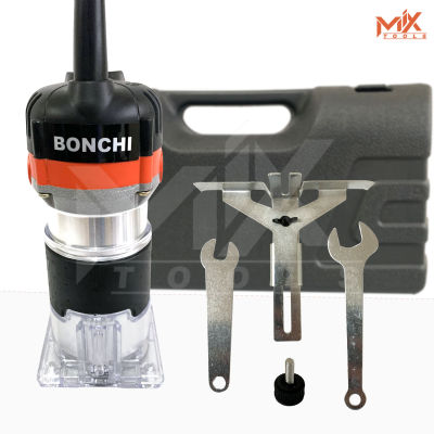 BONCHI เครื่องเซาะร่อง เร้าเตอร์ ทริมเมอร์ 1/4 530 วัตต์ รุ่น BC370