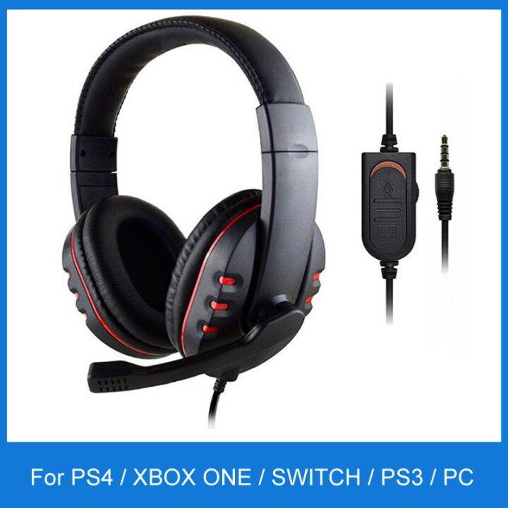 PS4 / XBOX ONE / SWITCH / PS3 / PC Wired Headphones with Microphone