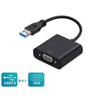 ☸❒ New USB 3.0 to VGA Multi-display Adapter Converter External Video Graphic Card External Graphic Card Video Multi-display