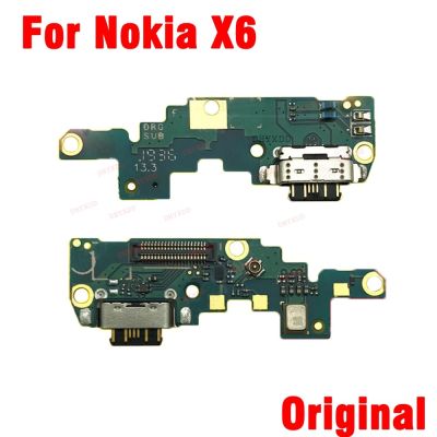 [LWF ร้อน] ✓ เดิม USB ค่าใช้จ่าย D Ock คณะกรรมการชาร์จซ็อกเก็ตแจ็คเสียบพอร์ตเชื่อมต่อ F LEX สายเคเบิ้ลสำหรับ Nokia X6 1/2018/6บวก TA 1083/1099/1103