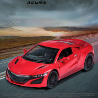 【WJ】1:32 Acura NSX รถสปอร์ตของเล่นเปิดประตูโลหะผสมหล่อตายรถรุ่นสำหรับเด็กชายเด็กของเล่นรถของขวัญสะสม