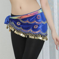 Belly Dance เอว Chain Bellydance เข็มขัดรอบเหรียญสะโพกผ้าพันคอเครื่องแต่งกาย Accessories