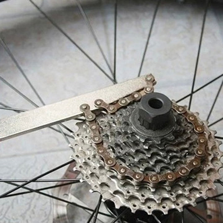 woola-อุปกรณ์ถอดแหวนล็อกล้อตุนกำลังล้อเฟืองสำหรับจักรยานเครื่องมือซ่อมแซมถอดล้อฟรี