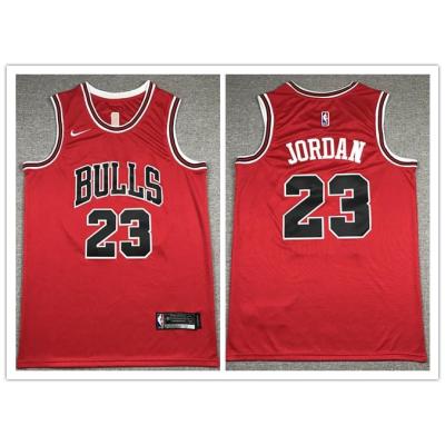 [10 styles]nba Chicago Bulls No. 23 Jor dan red classic basketball jersey