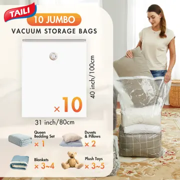 Jumbo XXL Vacuum Storage Bags Vacuum Storage Space Saver Compression Bag -  China Vacuum Storage Bag and Large Storage Bag price