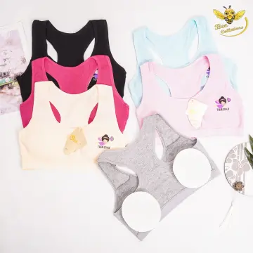 Promo Miniset Anak Perempuan Miniset Busa Lepas Mini Bra Anak Busa