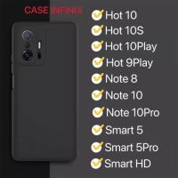 [ส่งจากประเทศไทย] เคสโทรศัพท์ซิลิโคนสีดำ Case infinix Note8 / Note10 / Note10Pro / Hot10 / Hot10Play / Smart5 / Smart5Pro / SmartHD / Hot9Play / Hot10s สวยและบางมาก